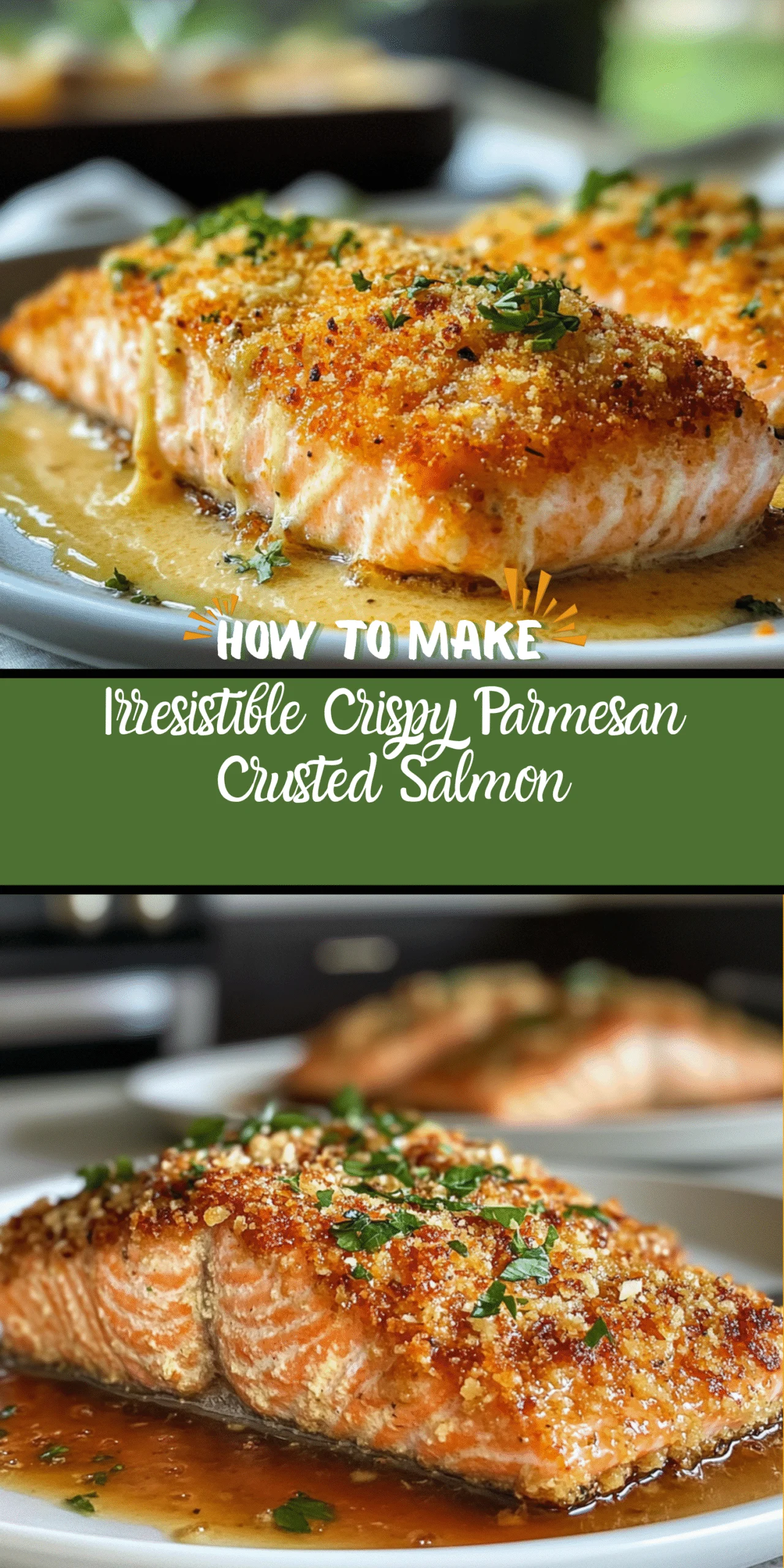 Irresistible Crispy Parmesan Crusted Salmon