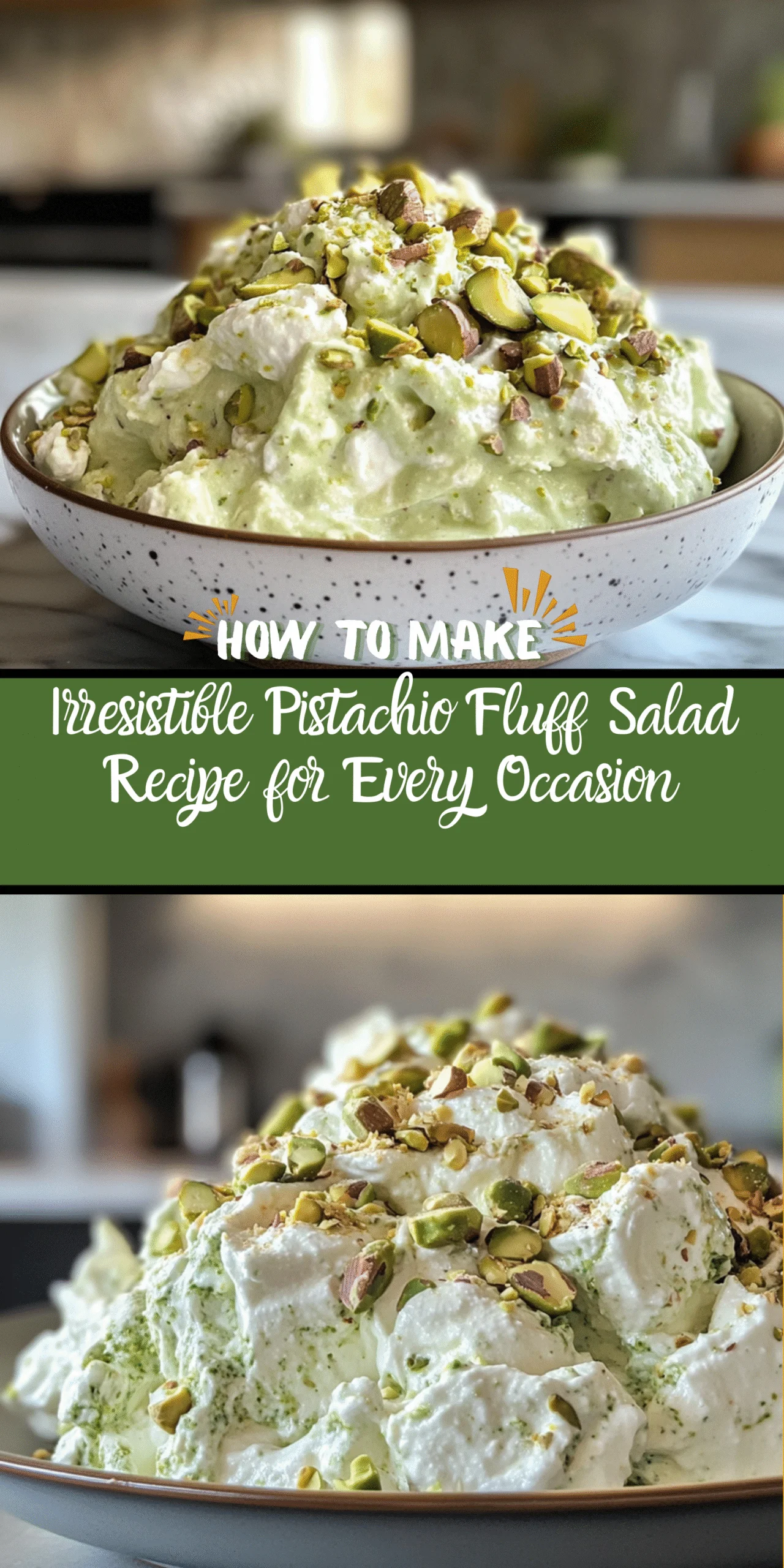 Irresistible Pistachio Fluff Salad Recipe for Every Occasion