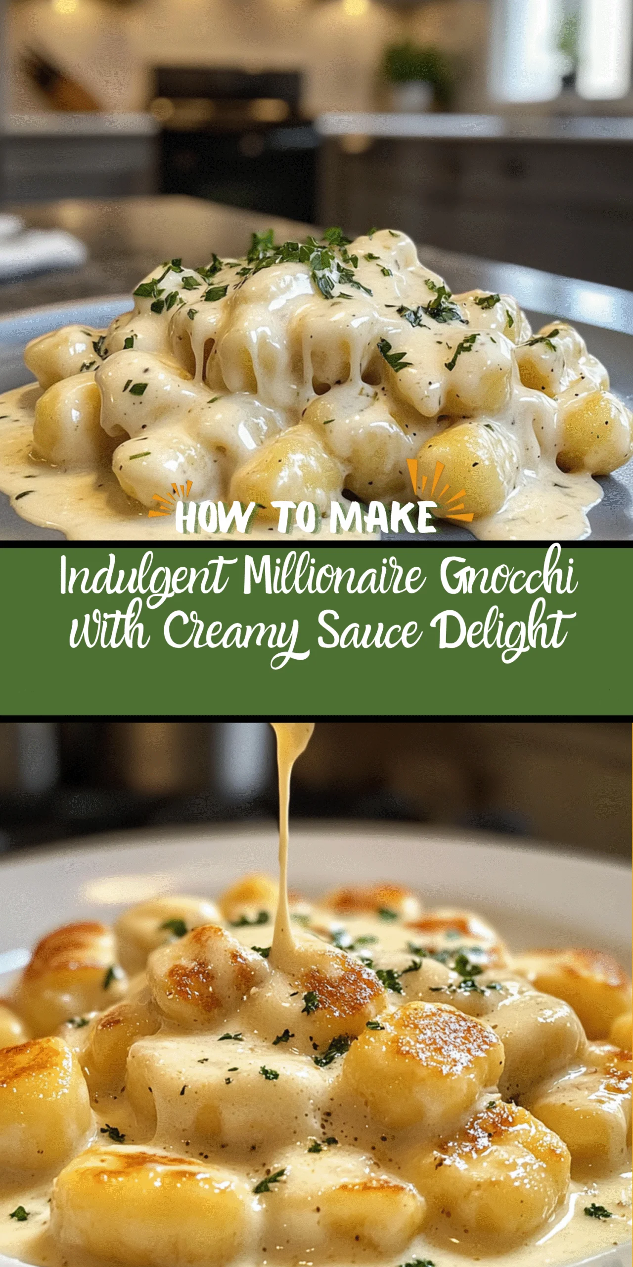 Indulgent Millionaire Gnocchi with Creamy Sauce Delight