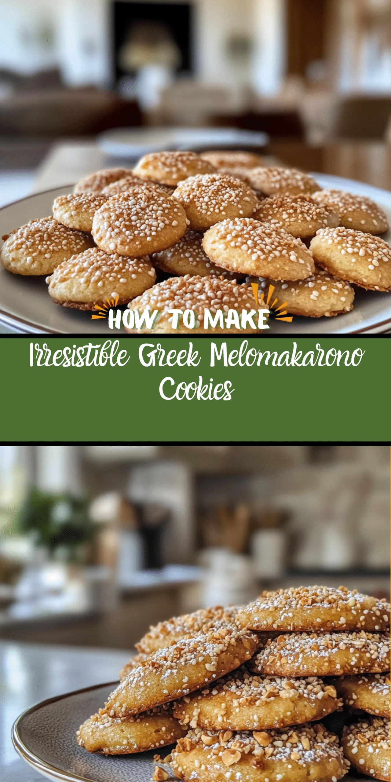 Irresistible Greek Melomakarono Cookies