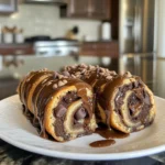 Decadent Irresistible Chocolate Chip Cookie Rolls
