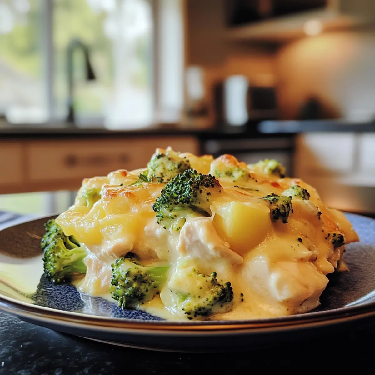 Irresistible Creamy Chicken Broccoli Potato Casserole