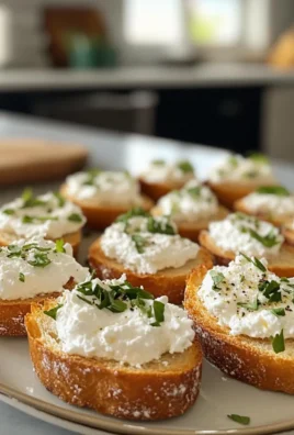 Irresistible Whipped Ricotta Crostini – A Flavorful Delight