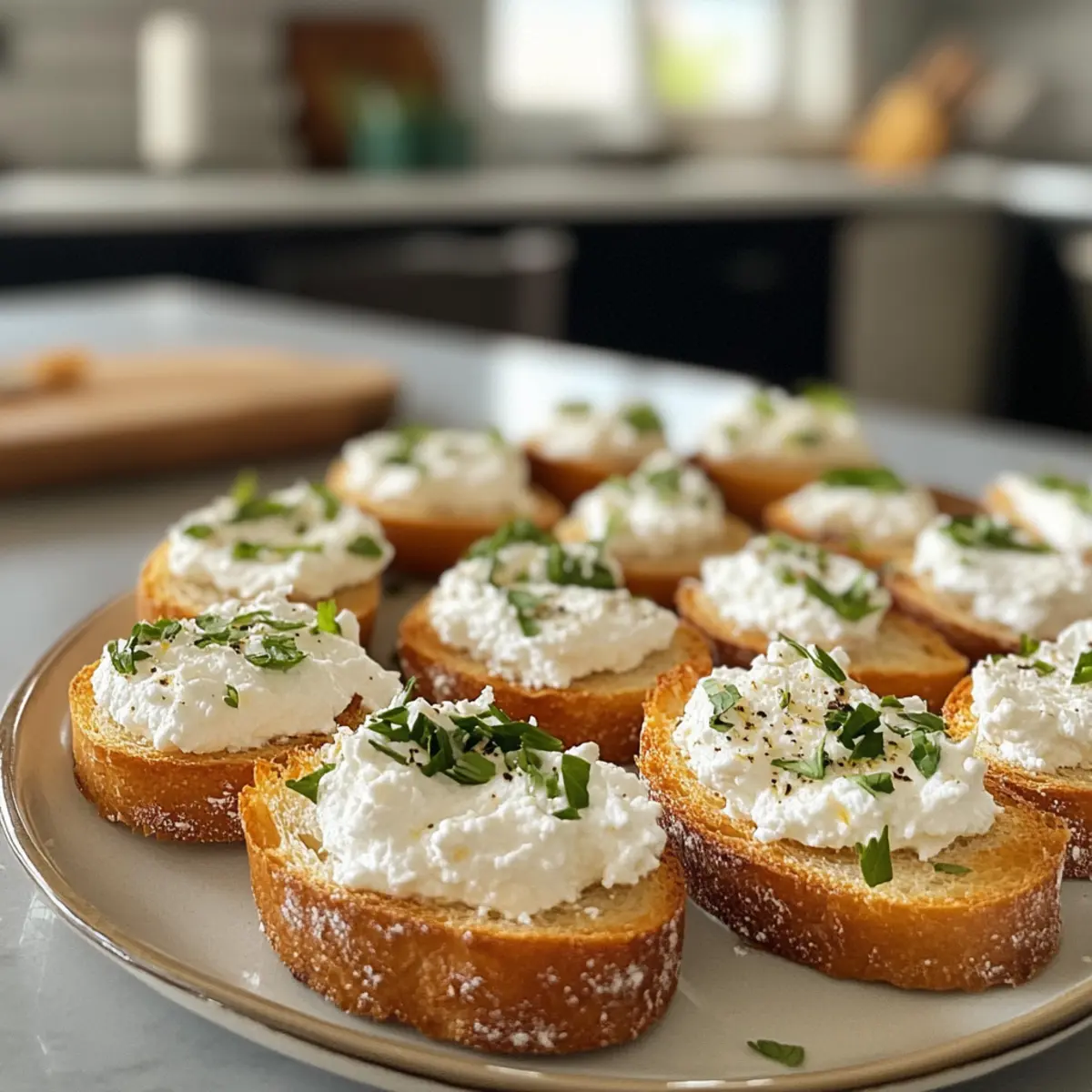 Irresistible Whipped Ricotta Crostini – A Flavorful Delight
