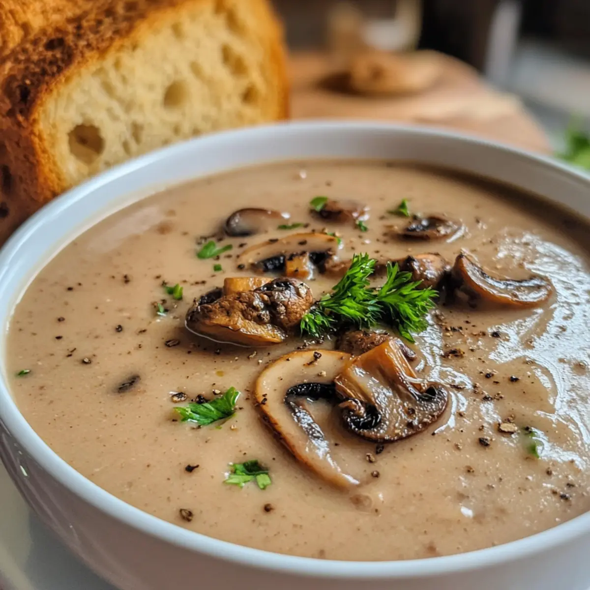Comforting Cozy Hungarian Mushroom Soup Recipe for Chilly Days