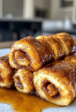 Irresistible Fluffy Cinnamon Roll French Toast Roll-Ups