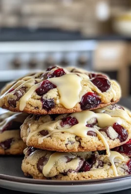 Irresistible Soft Chewy White Chocolate Chip Cranberry Cookies