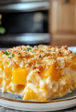 Irresistible Creamy Cheesy Butternut Squash Casserole Recipe