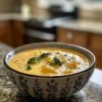 Hearty Creamy Potato Broccoli Cheddar Soup