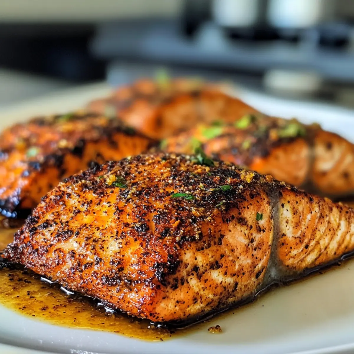 Flavorful Easy Baked Blackened Salmon Recipe