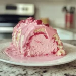 Irresistible Creamy Pink Velvet Cake Roll