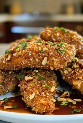 Delicious Crispy Baked Pecan Crusted Chicken Fingers Recipe