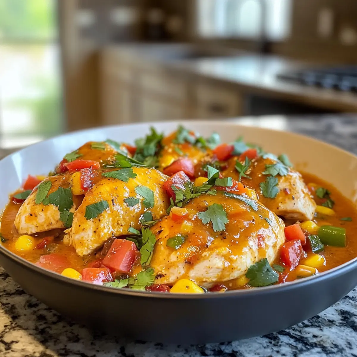 Flavorful Quick & Easy Southwest Chicken Skillet