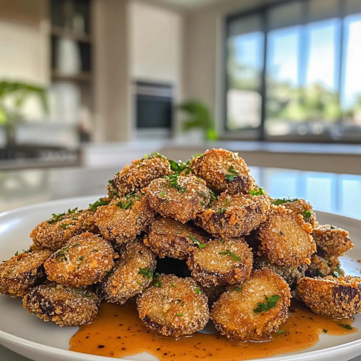 Irresistible Crispy Fried Mushrooms