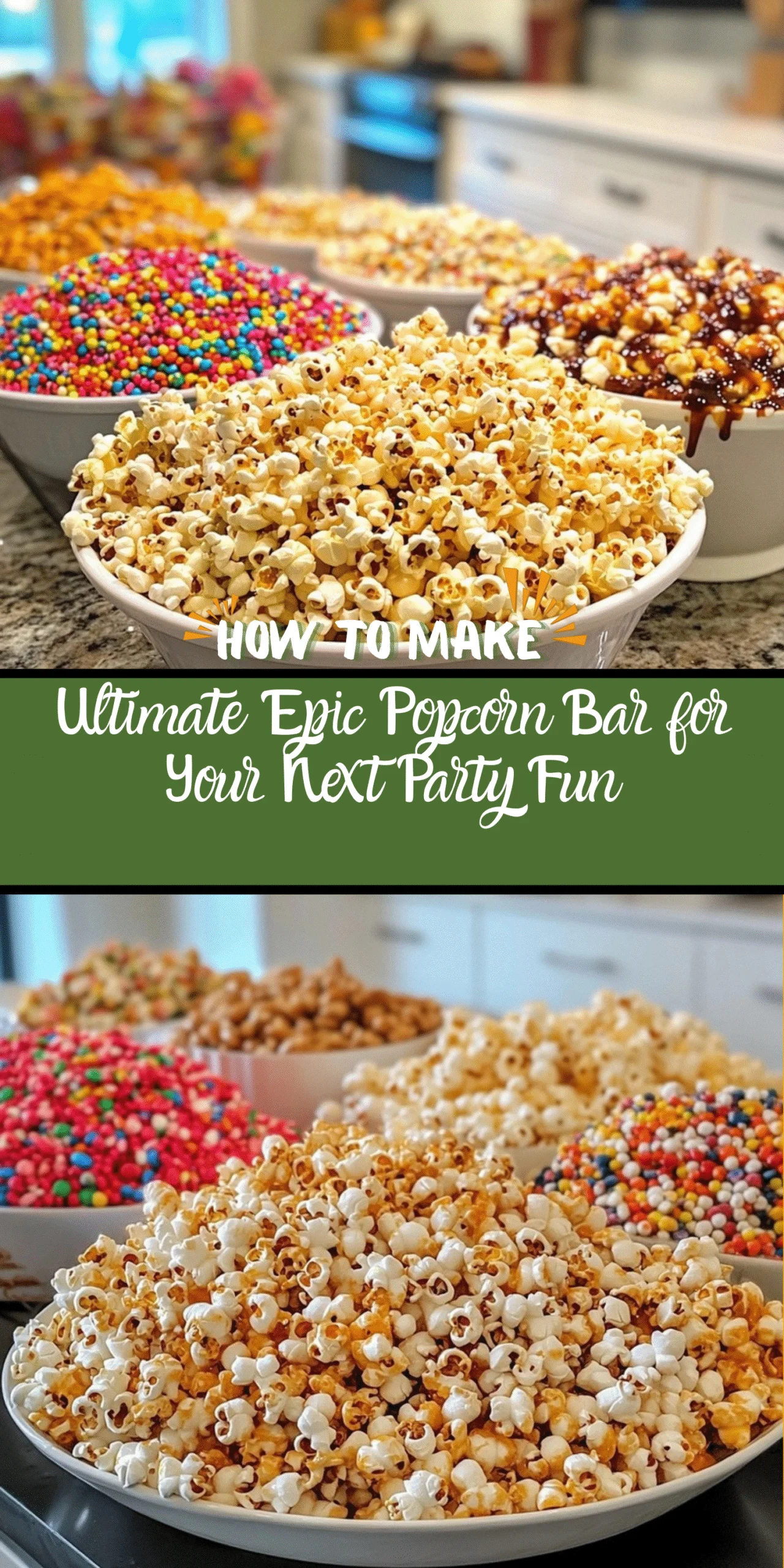 Ultimate Epic Popcorn Bar for Your Next Party Fun
