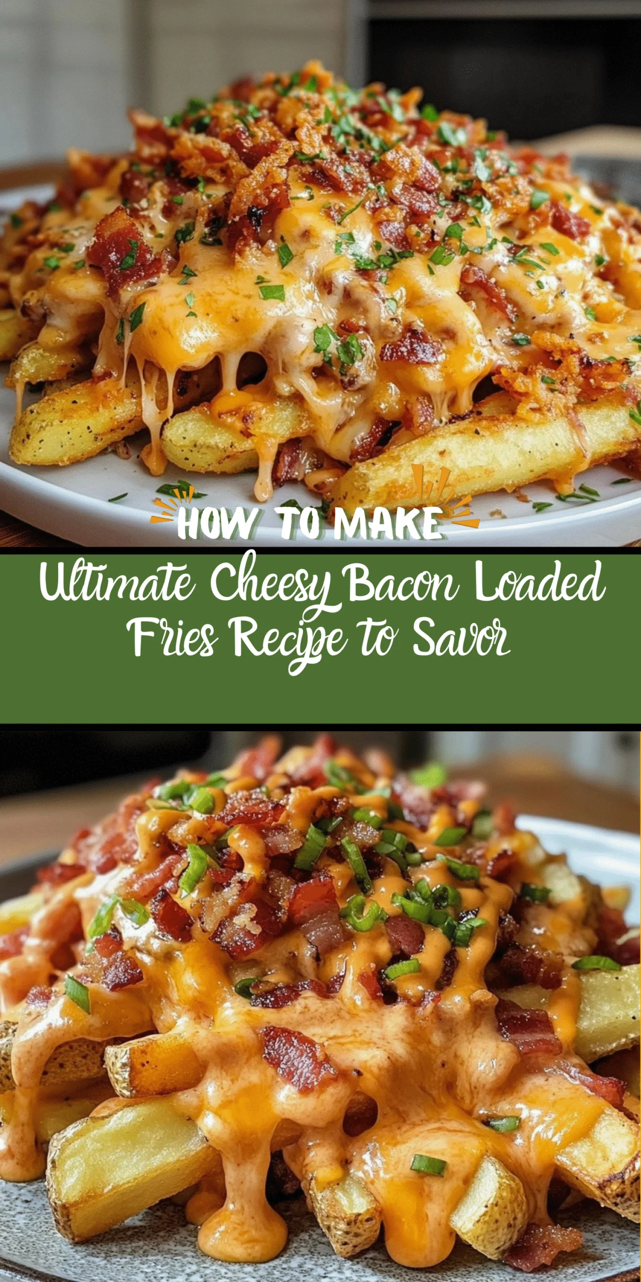 Ultimate Cheesy Bacon Loaded Fries Recipe to Savor