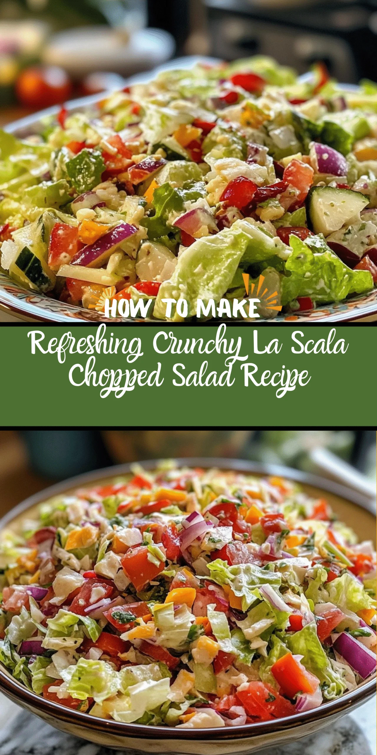 Refreshing Crunchy La Scala Chopped Salad Recipe
