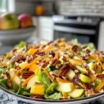 Savory Delicious Apple, Cheddar, and Pecan Salad Recipe