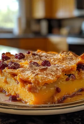 Irresistible Creamy Sweet Potato Cranberry Gratin