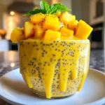 Creamy Delicious Mango Turmeric Chia Pudding Recipe to Try