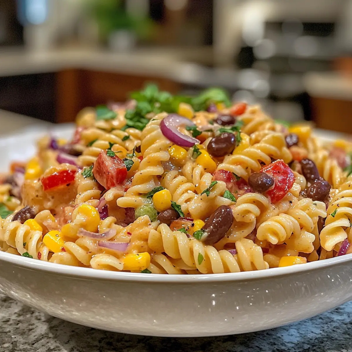 Bold Ultimate Cowboy Pasta Salad