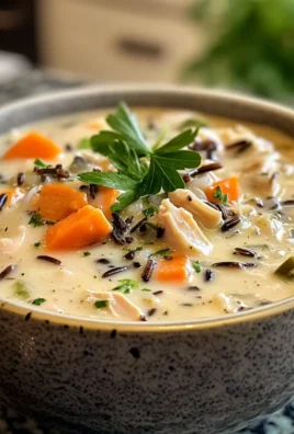 Comforting Cozy One-Pot Creamy Turkey and Wild Rice Soup Recipe
