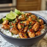 Irresistible Zesty Honey Lime Chili Chicken Bowls