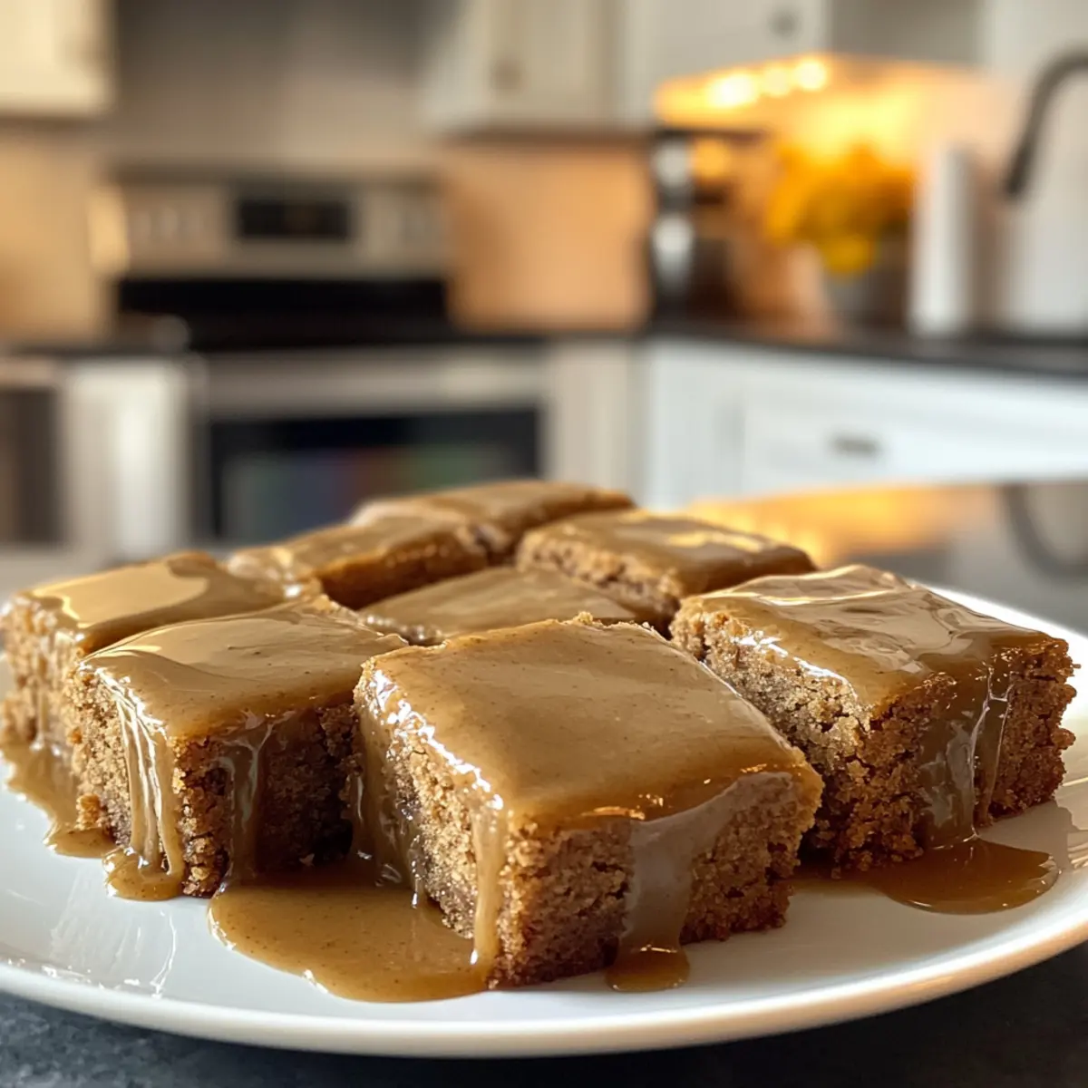 Irresistible Buttery Brown Butter Gingerbread Cookie Bars