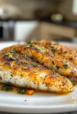 Crispy Flavorful Herb Crusted Tilapia