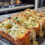 Irresistible Cheesy Garlic Bread