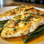 Irresistible Garlic Butter Tilapia with Savory Green Beans Recipe