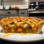 Irresistible Savory Curried Veggie Lattice Pot Pie Recipe