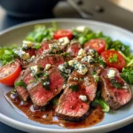Irresistible Quick Steak and Rich Blue Cheese Salad Recipe