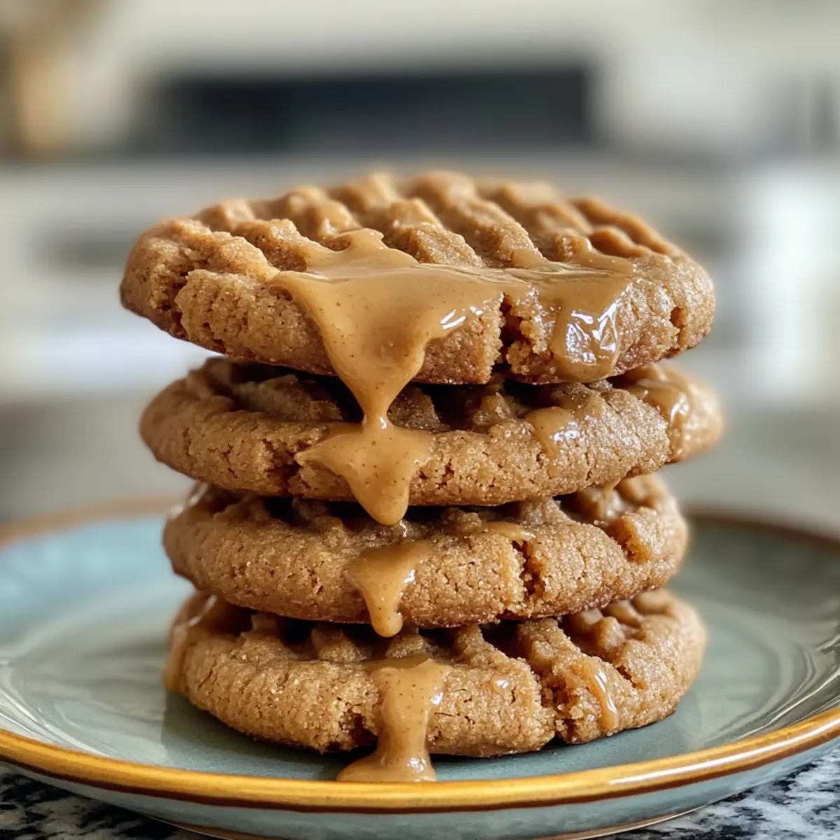 Irresistible Rich 3-Ingredient Flourless Peanut Butter Cookies