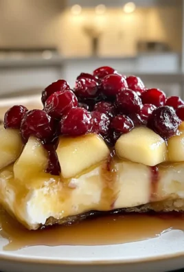 Irresistible Warm Apple Cranberry Baked Brie Delight