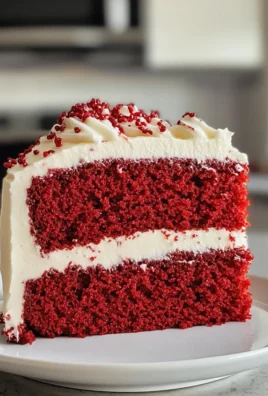 Irresistible Red Velvet Cake with Creamy Cream Cheese Frosting