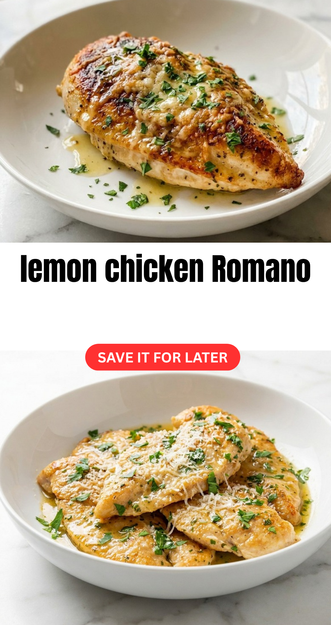 lemon chicken Romano